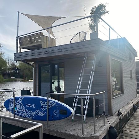 Hausboot Off Im Diamantgraben An Der Elbe Hotel Hamburg Bagian luar foto